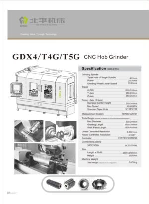 Masini de rectificat CNC BPMC · GDX4 / T4G / T5G