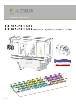 Masini de rectificat CNC BPMC · GC20A-NC01/03 / GC18A-NC01/03