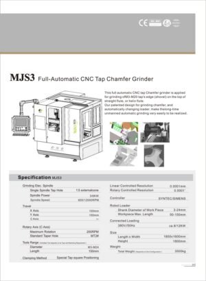 Masini de rectificat CNC BPMC · MJS3