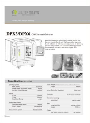 Masini de rectificat CNC BPMC · DPX3 / DPX6